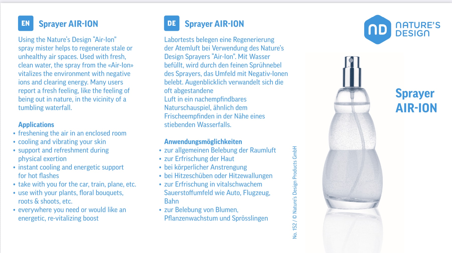SPRAY AIR-ION flower of life 70ML 2 SPRAY AIR-ION flower of life 70ML - Image 2