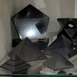 Shungite Pentagram Polished