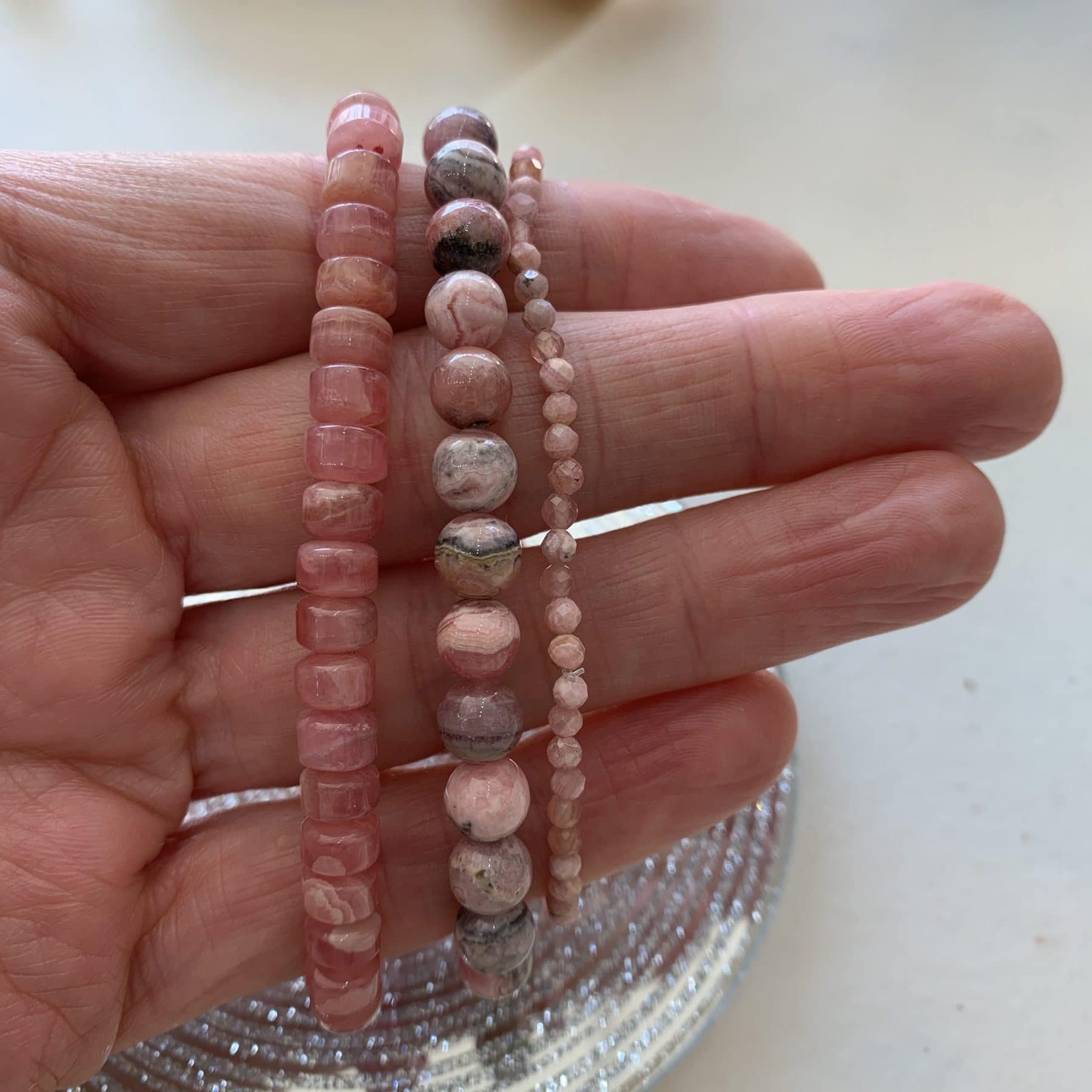 Rhodochrosite Bracelets 2 Rhodochrosite Bracelets - Image 2