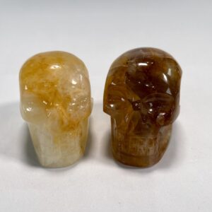 Golden Healer Crystal Skulls