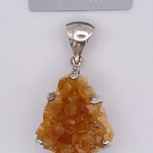 Citrine cluster pendant. A Starborn Creations design