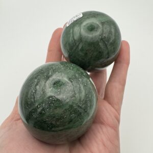 Nephrite Jade Spheres