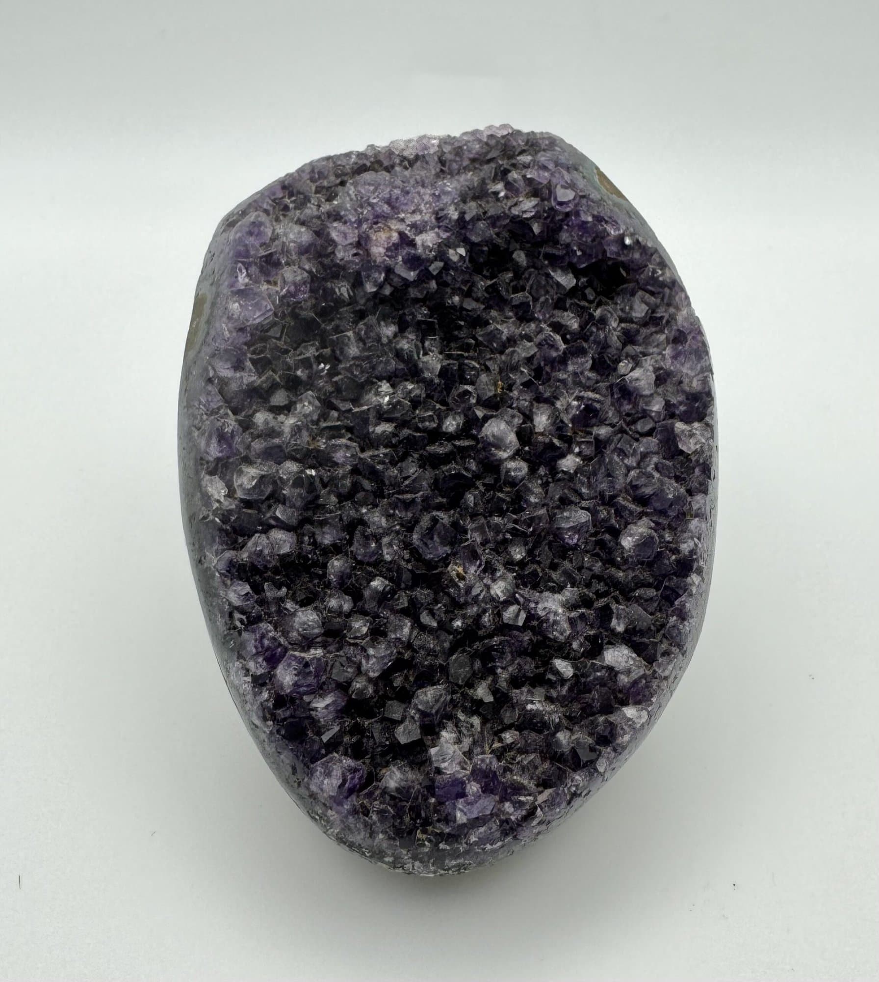 Raw Amethyst Cluster Crystal Skull 3 Raw Amethyst Cluster Crystal Skull - Image 3