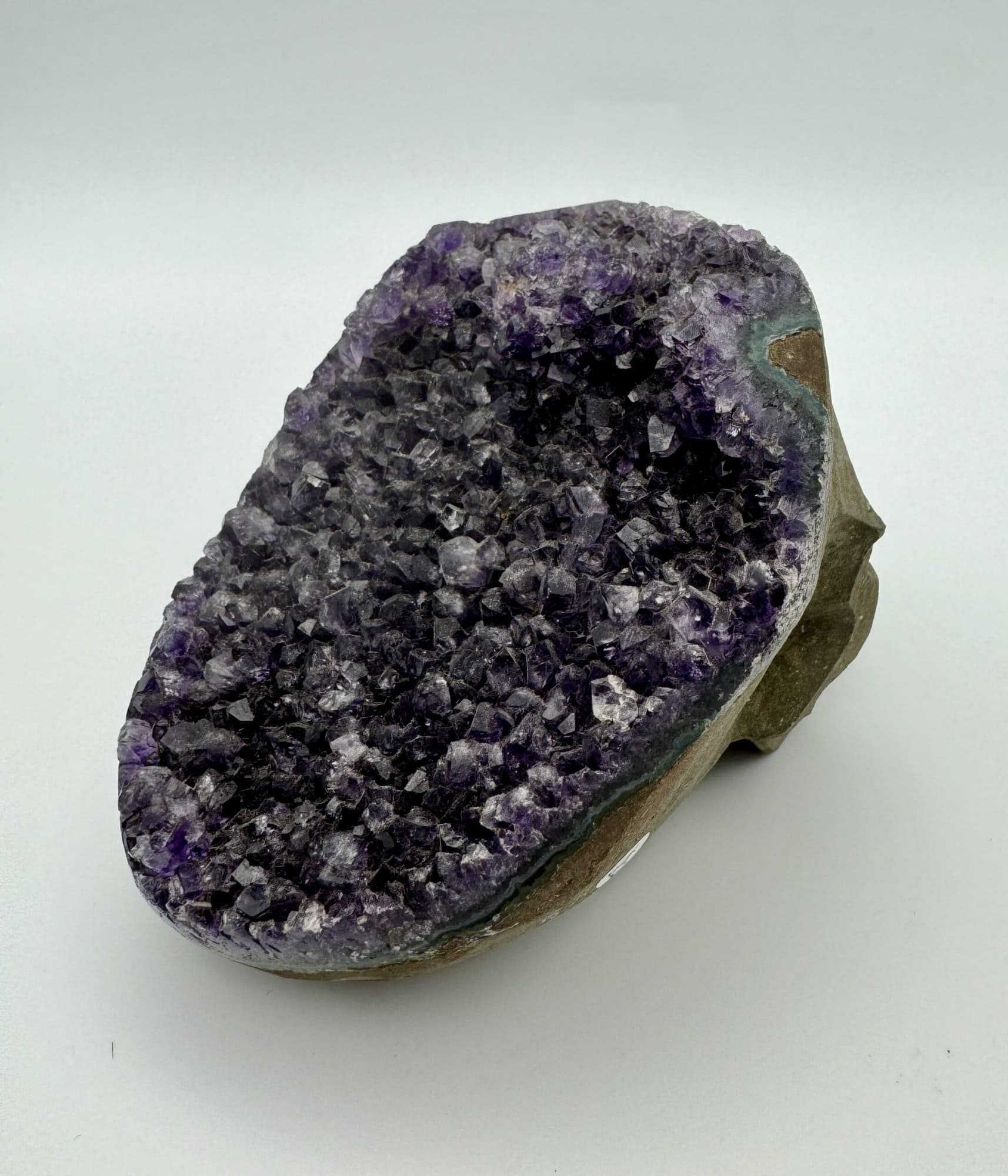 Raw Amethyst Cluster Crystal Skull 4 Raw Amethyst Cluster Crystal Skull - Image 4