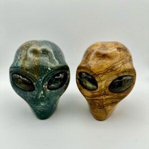 Large Star-Being Alien Crystal Skulls