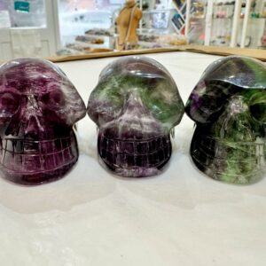 Fluorite Crystal Skulls