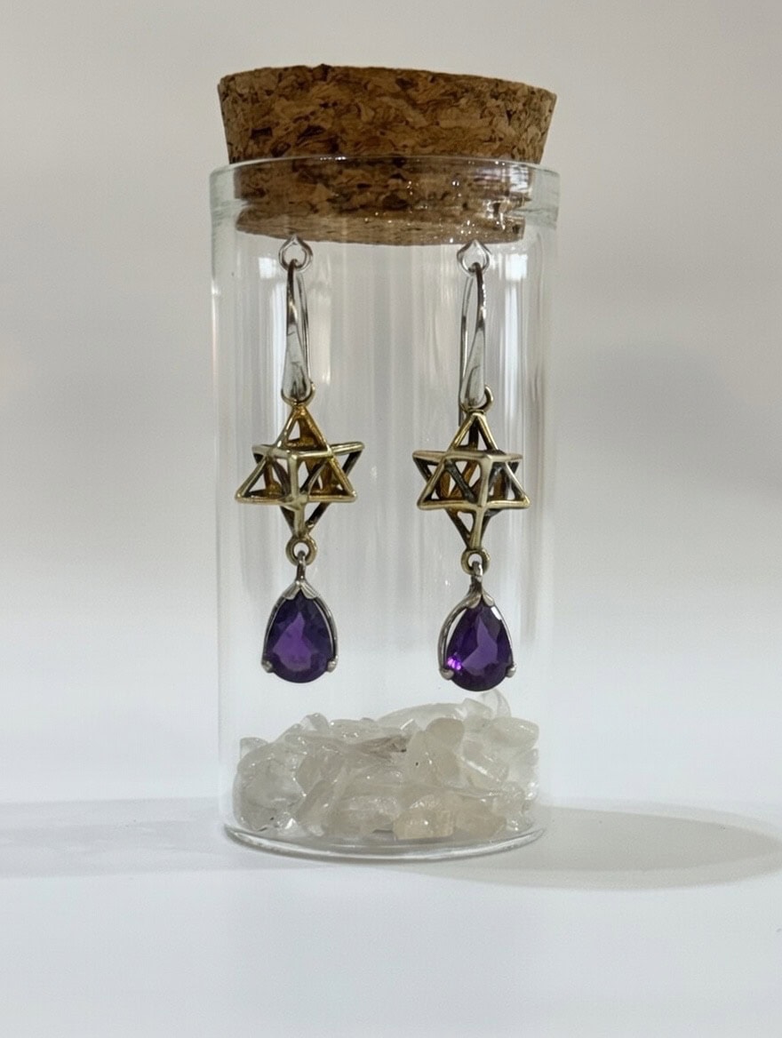 Merkaba Star Earrings 2 Merkaba Star Earrings