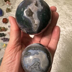 Moss Agate Spheres