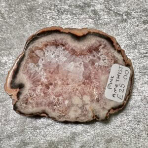 Pink Amethyst Slice