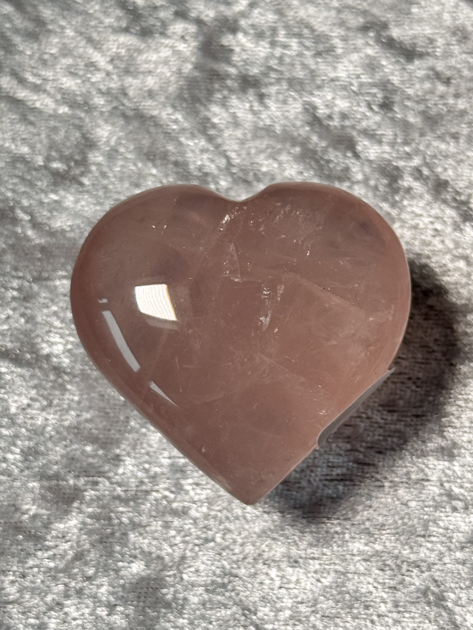 Rose Quartz Heart 1 Rose Quartz Heart