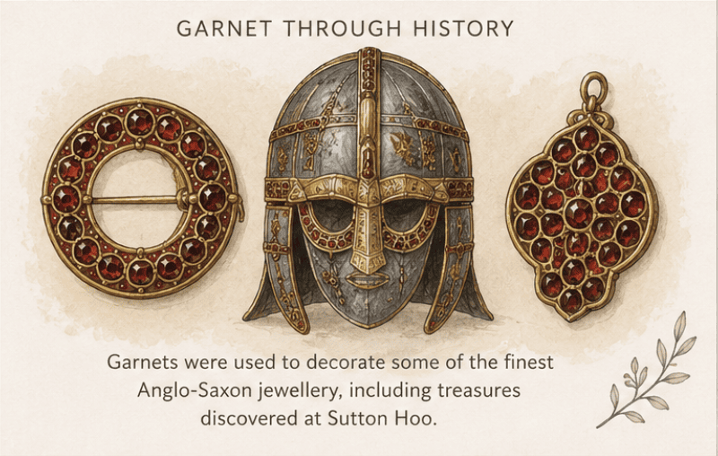 Garnet – A Mineral Family Full of Surprises 4 garnet thru history