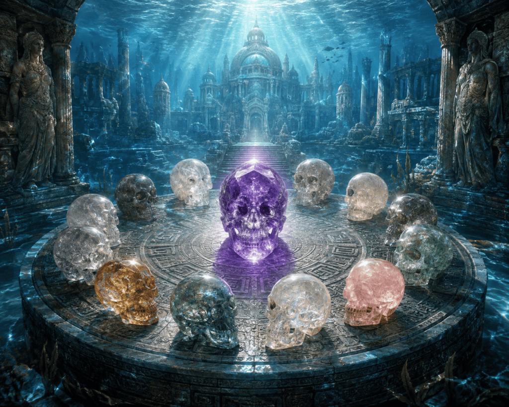 Atlantean Crystal Skull Temple