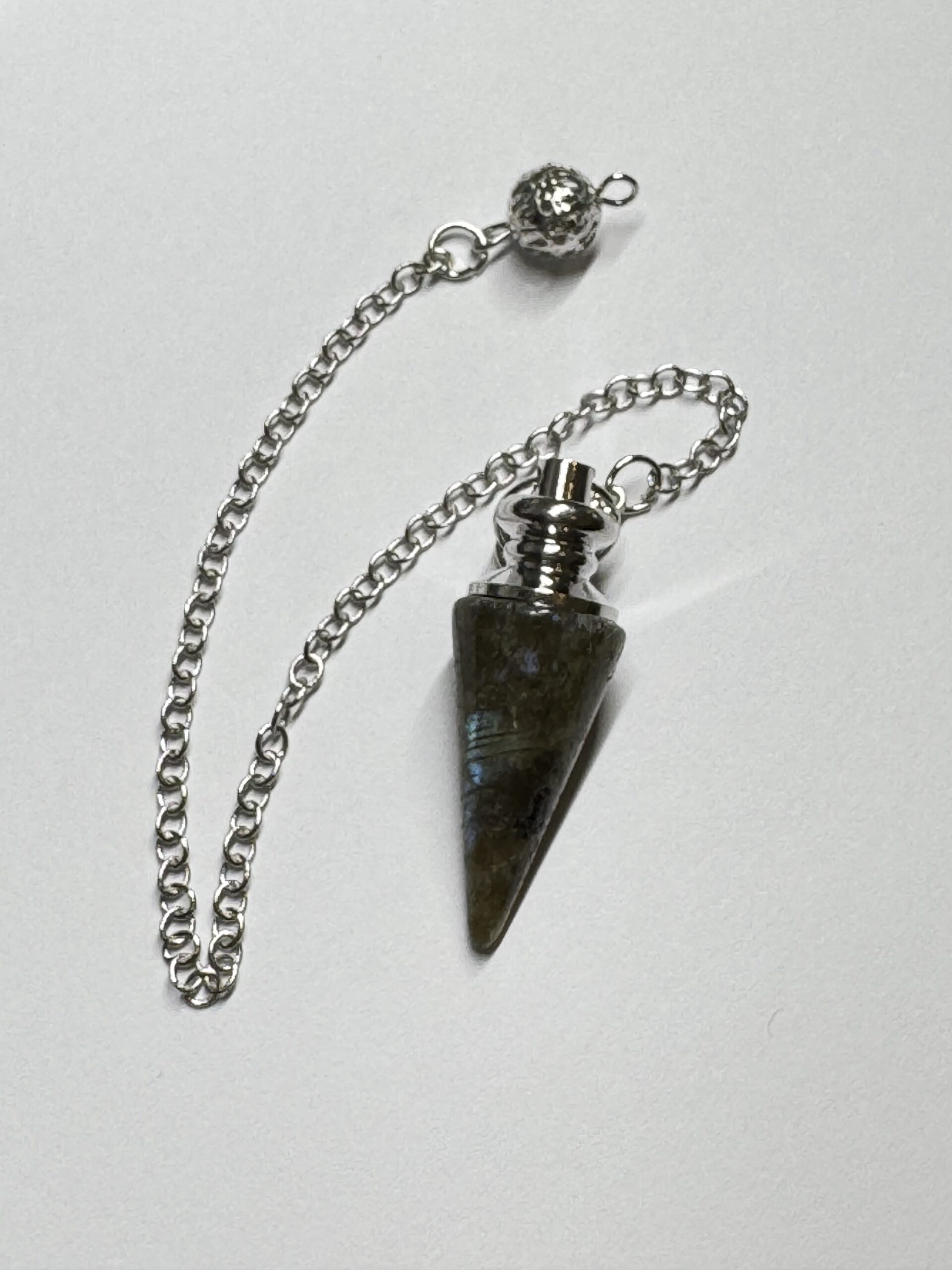 Crystal Pendulum – Choice of Gemstone 3 Crystal Pendulum e