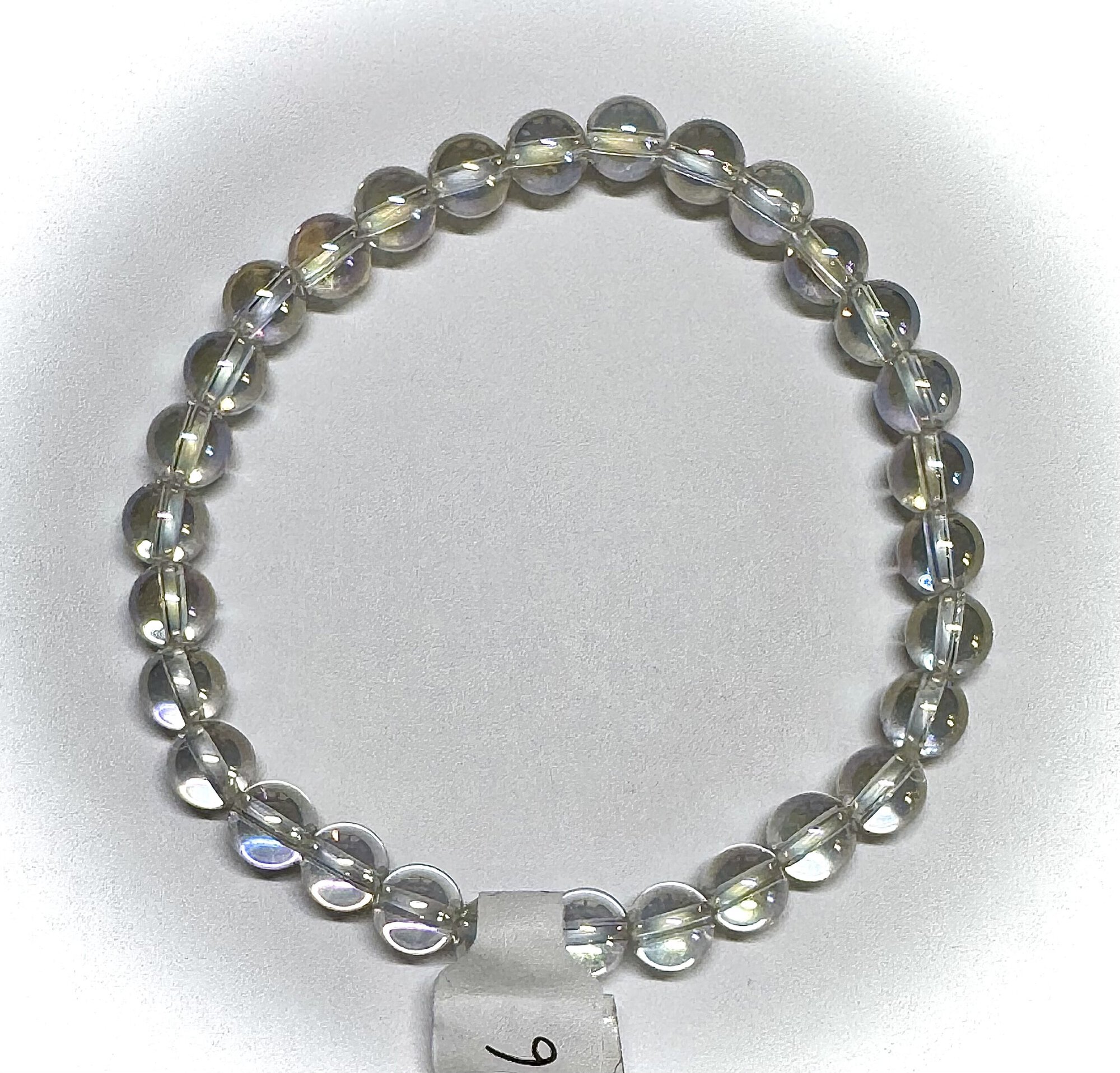 Angel Aura Quartz Bracelet – 6mm Beads