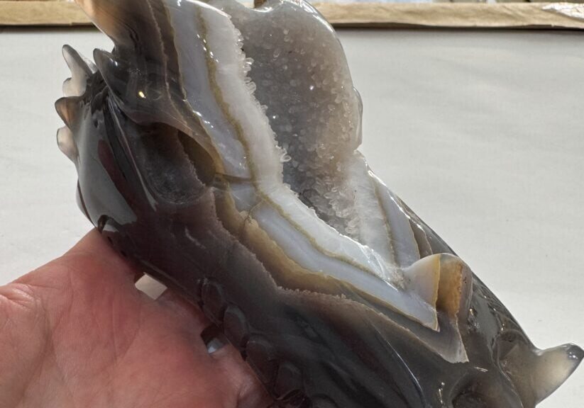 Warrior Agate Druze Dragon
